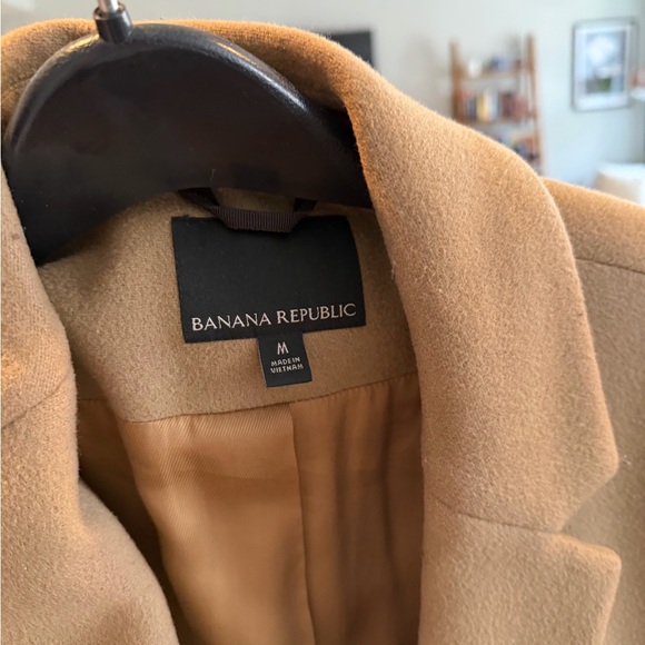 Camel Wool Blend Coat - Picture 5 of 6